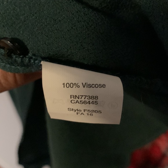 Madewell teal peplum blouse - Picture 6 of 6